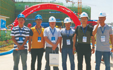 陳泊璁副總經(jīng)理帶隊參加海南省建筑安全生產(chǎn)標(biāo)